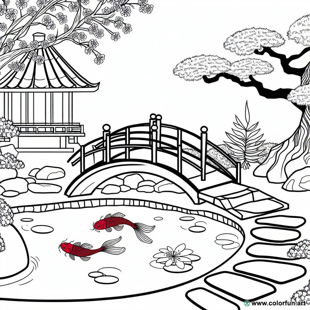 coloring page relaxing