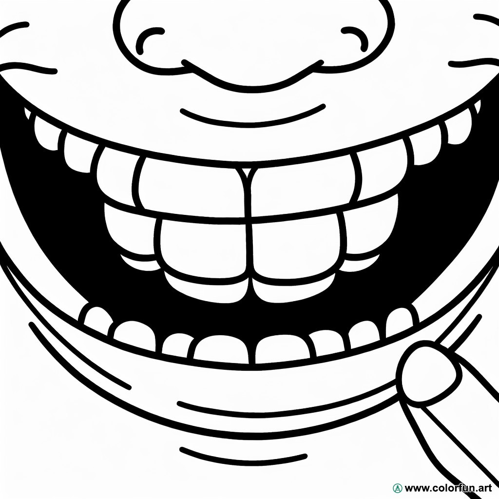 ```html
coloring page smiling mouth
```