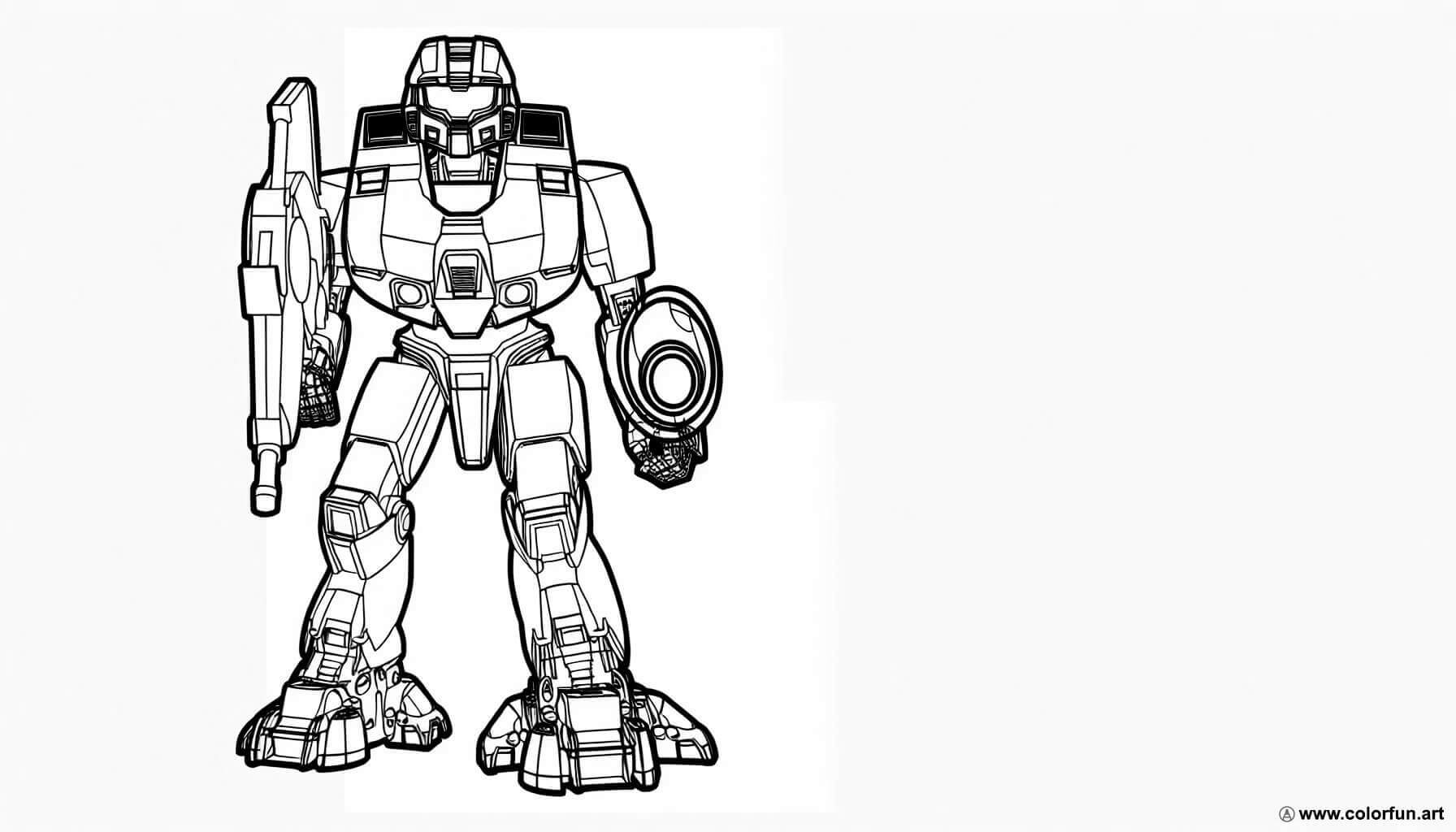 coloring page transformers optimus prime