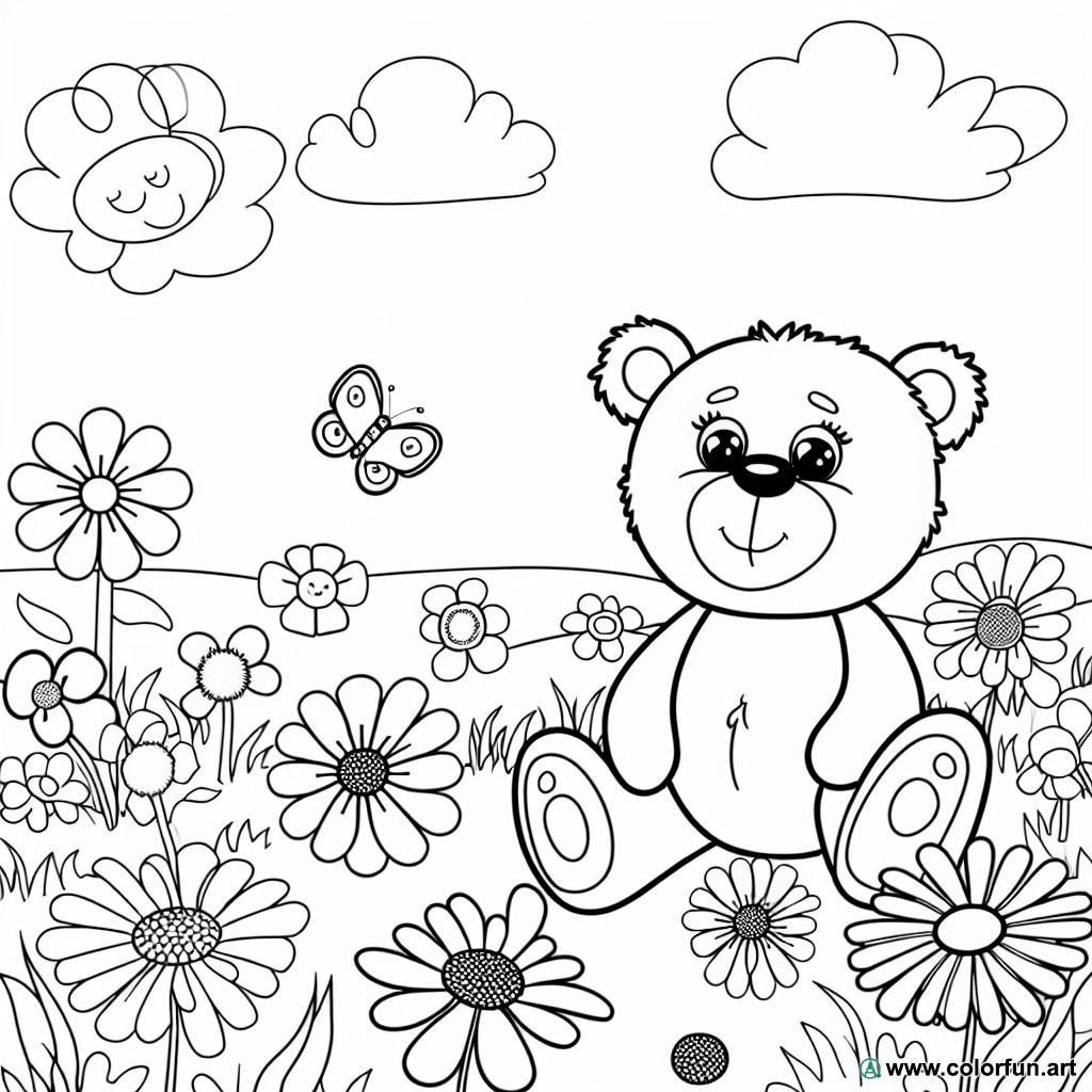 beginner coloring page