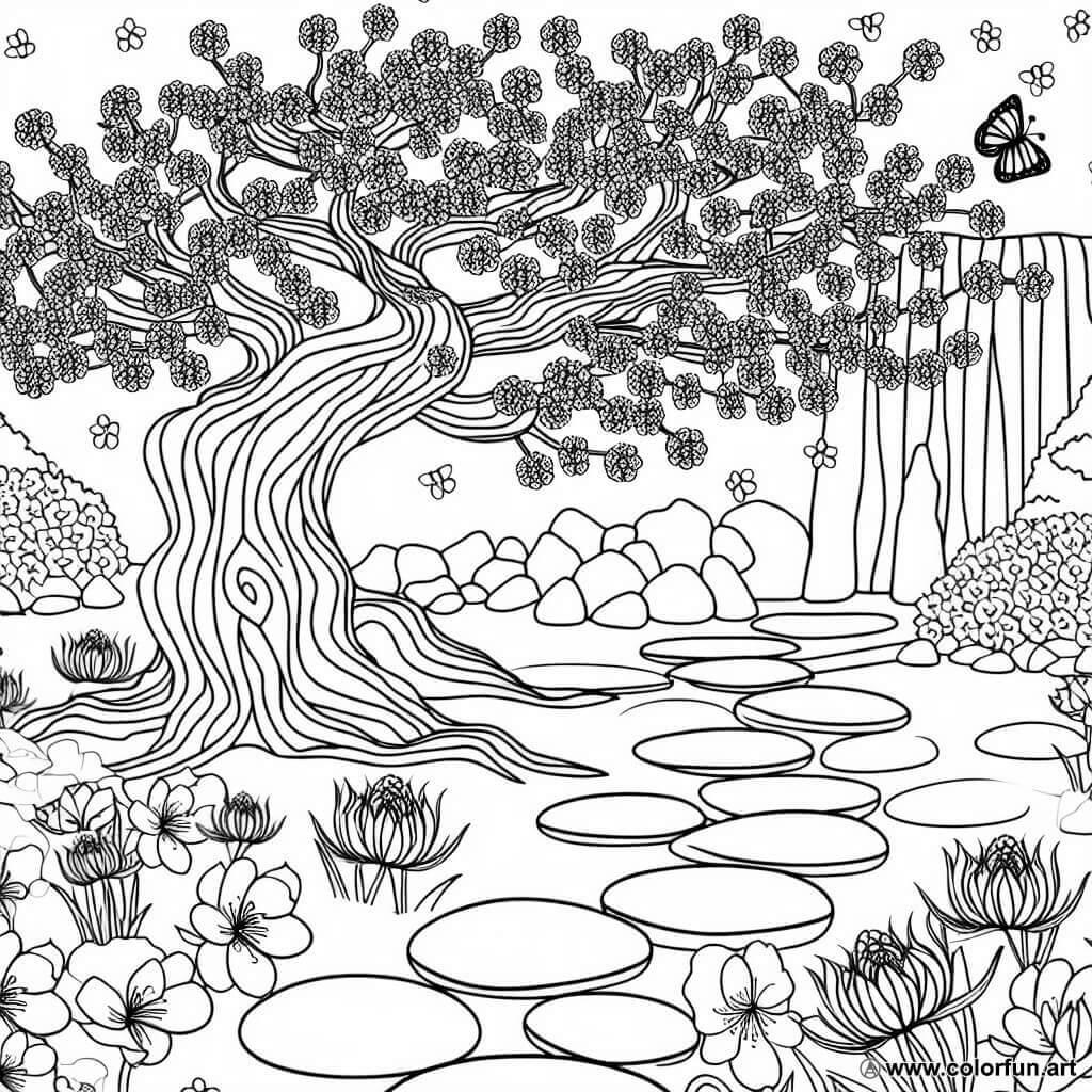 coloring page antistress for adults