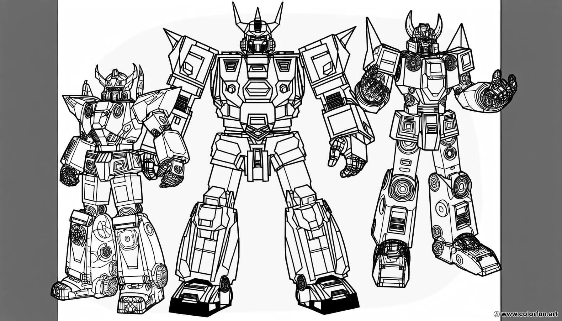 coloring page transformers decepticons