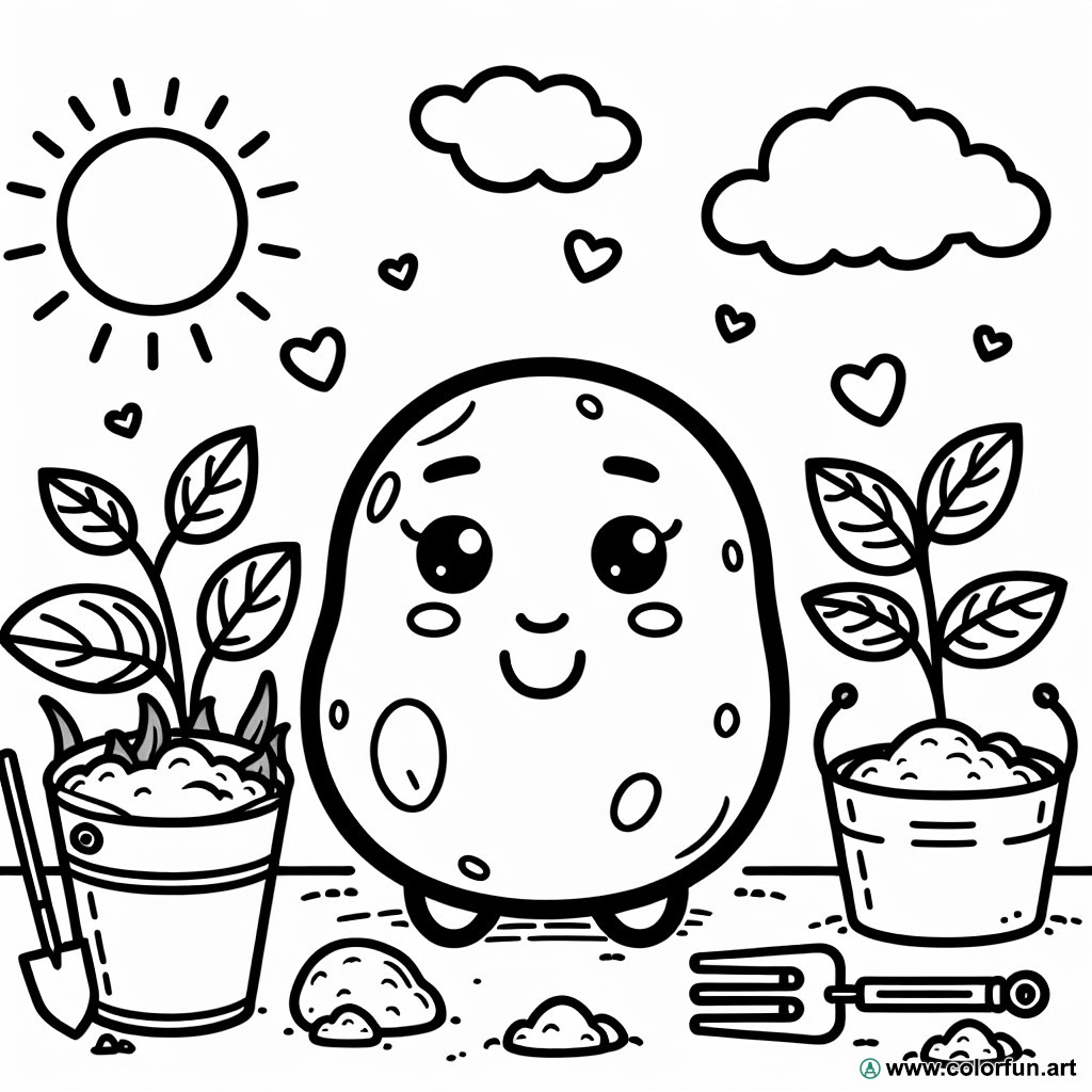 coloring page apple earth adult