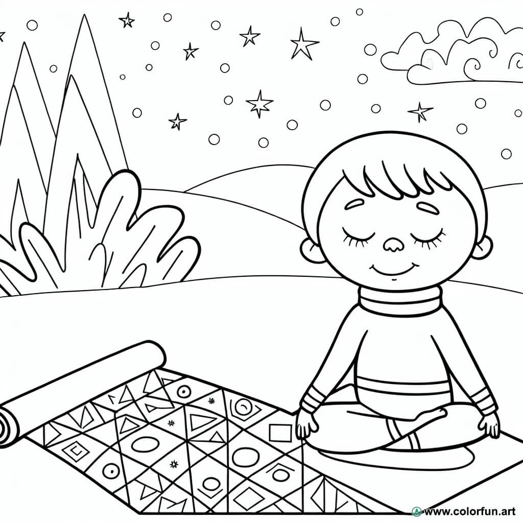 coloring page relaxation