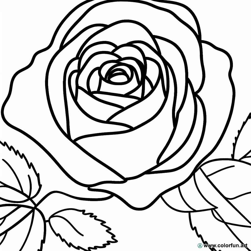 blooming pink coloring page