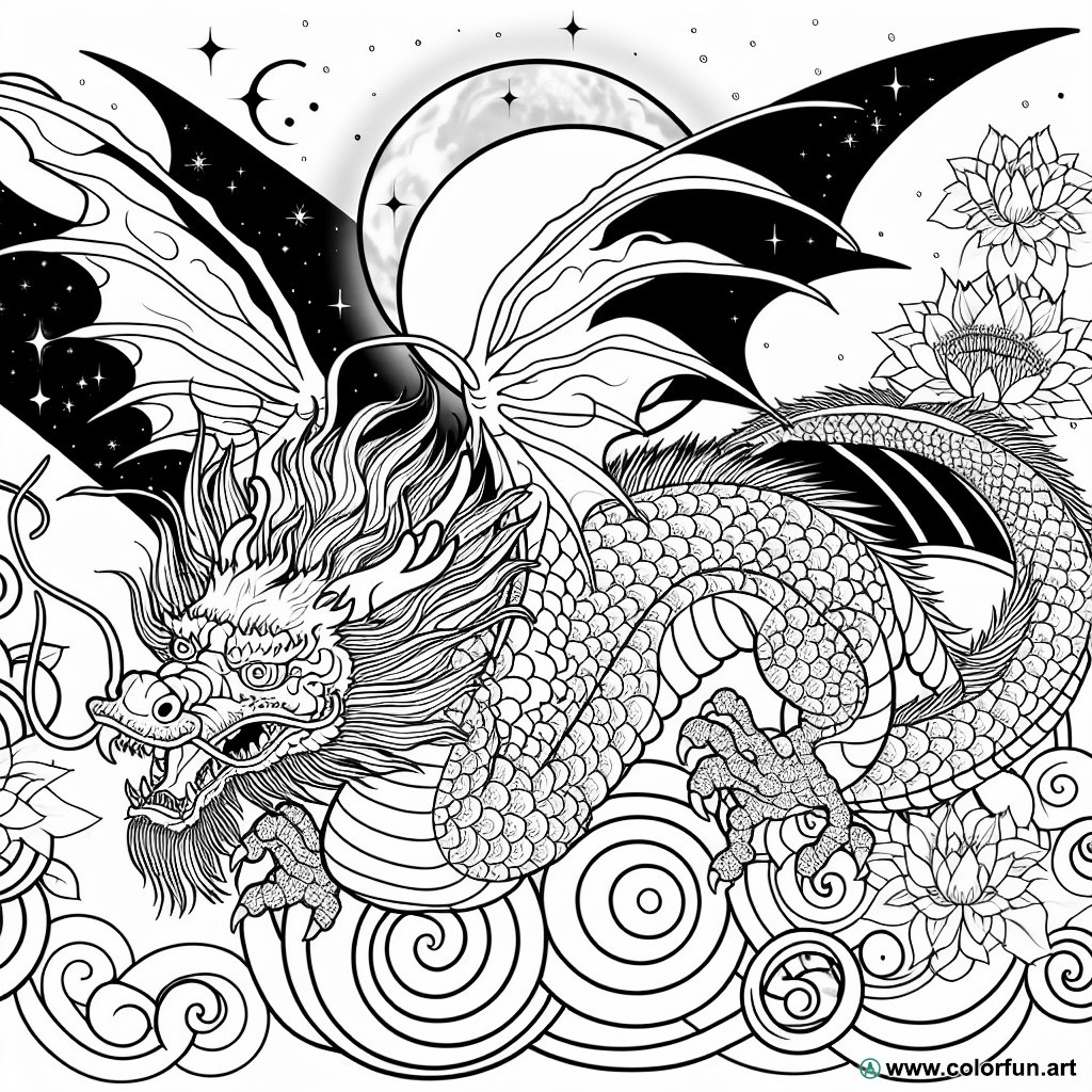 artistic tattoo coloring page