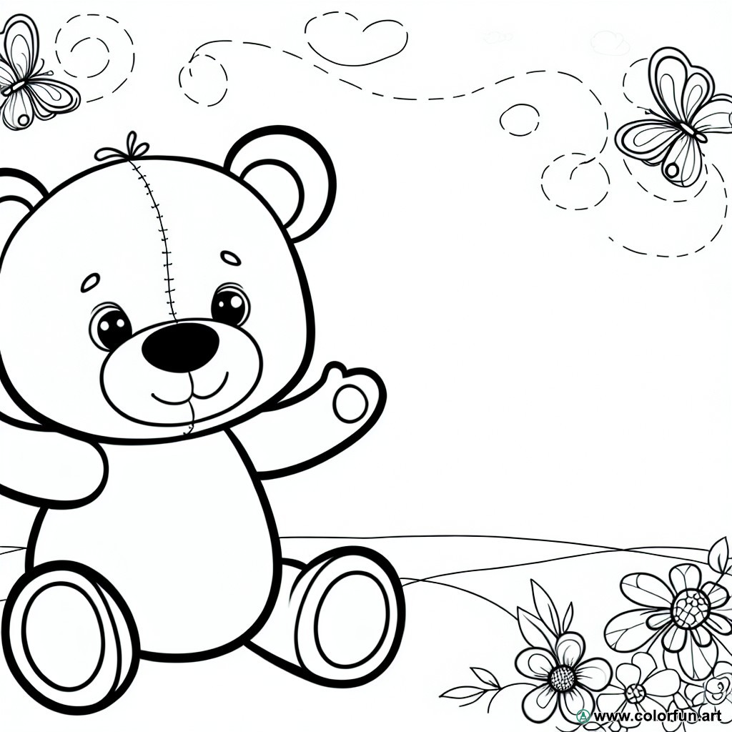 coloring page tenderness