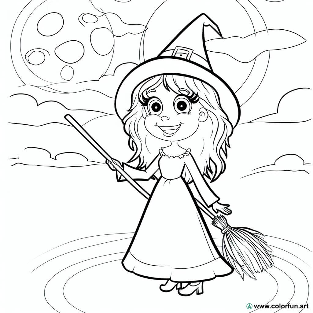 coloring page halloween