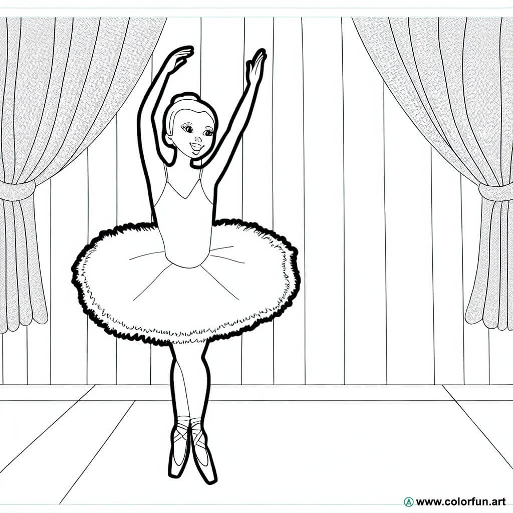 ```html
        <h1>Coloring page star ballet dancer</h1>
```