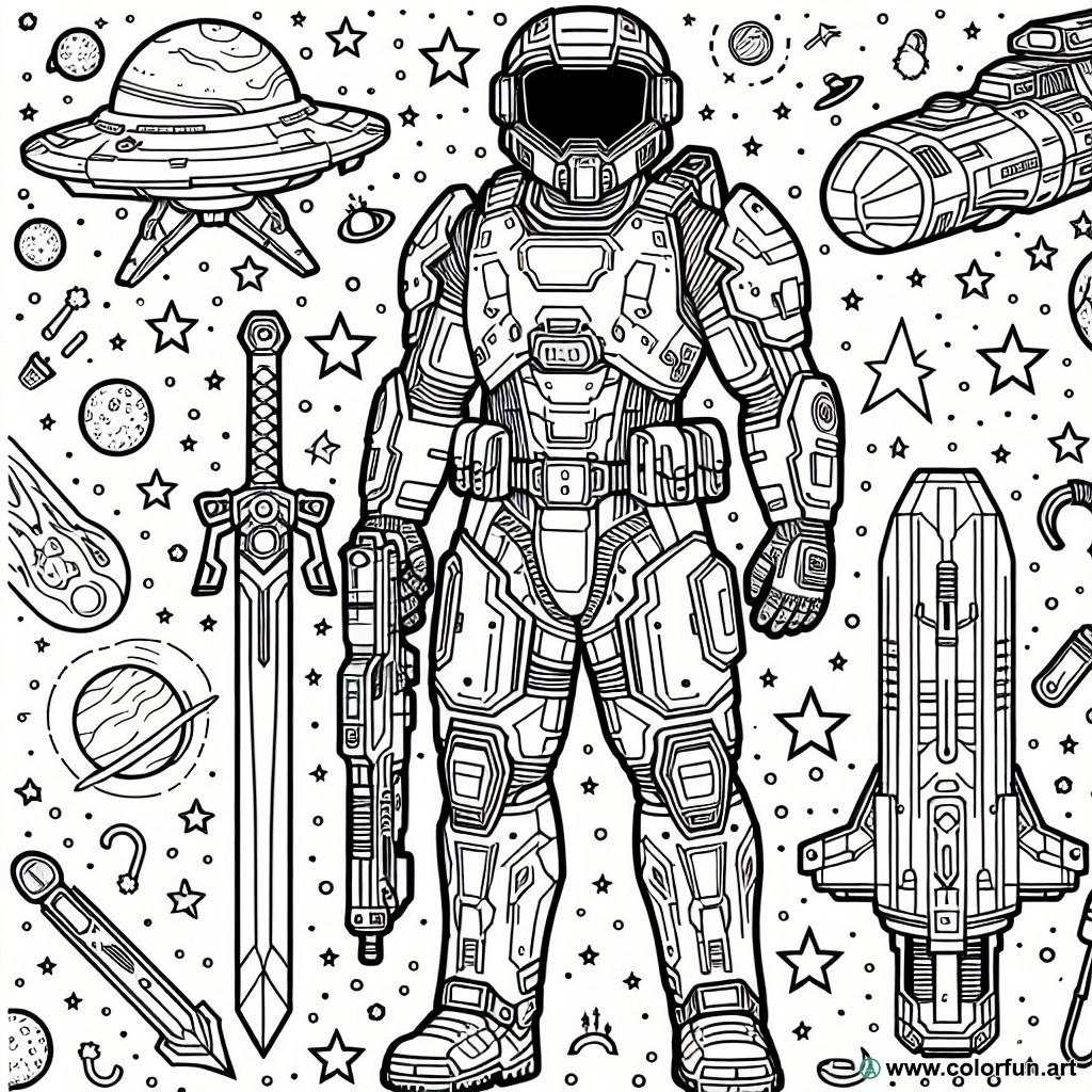 Star Wars Stormtrooper coloring page