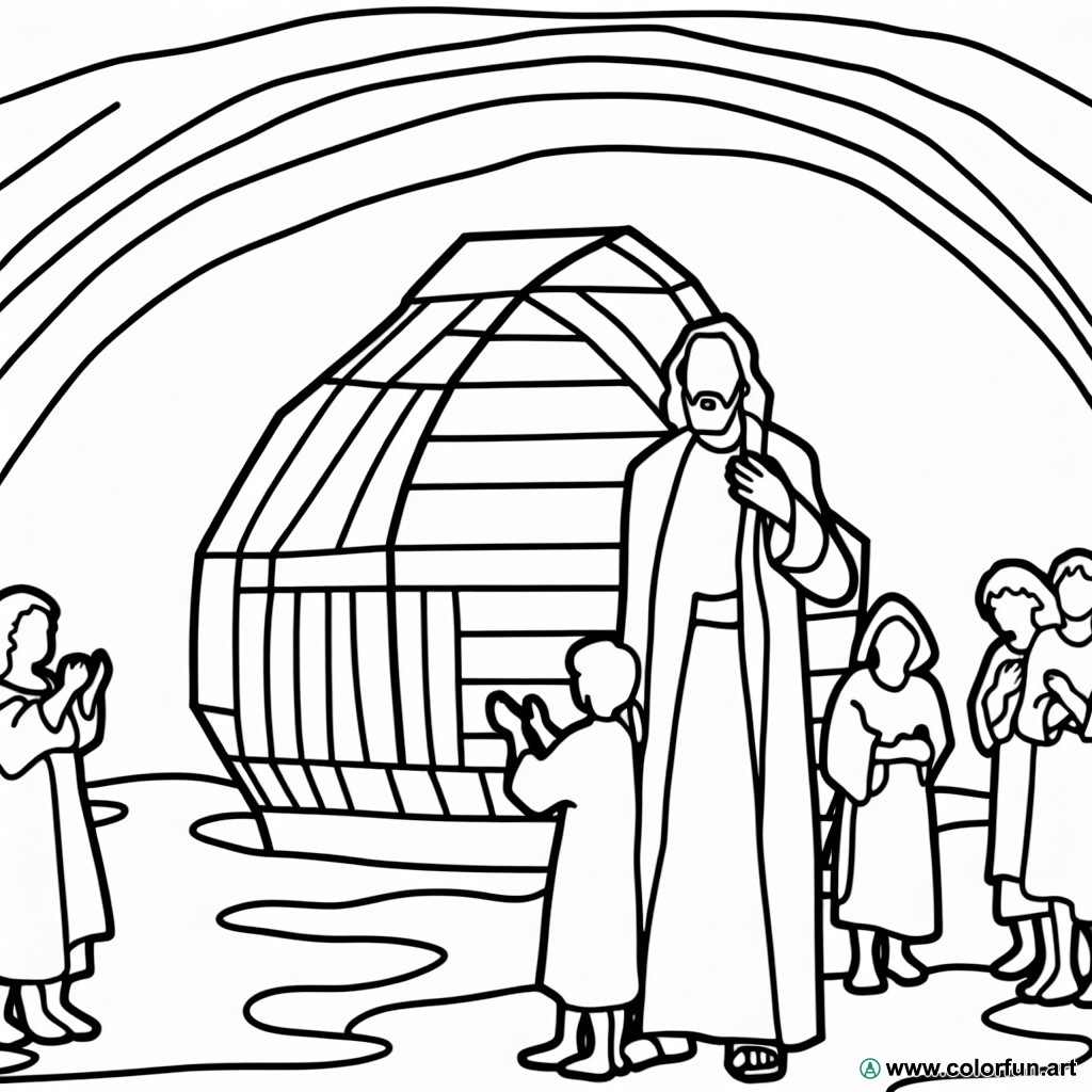 religious coloring page