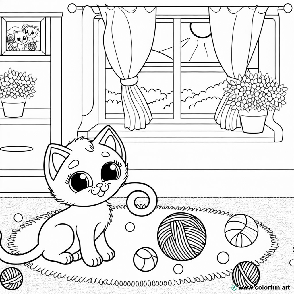 Coloring page for beginners