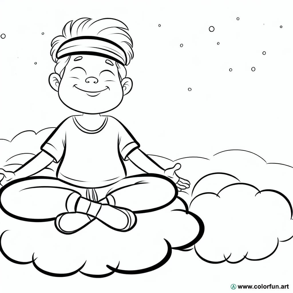 Therapeutic coloring page