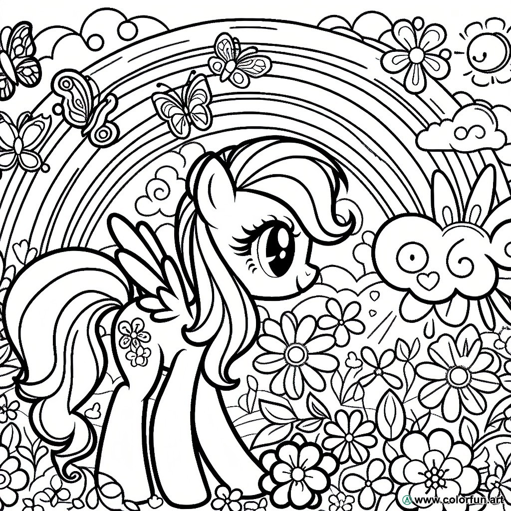 coloring page my little pony equestria girl