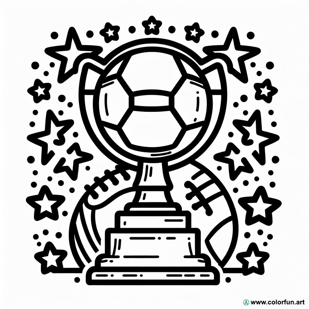 World Cup coloring page