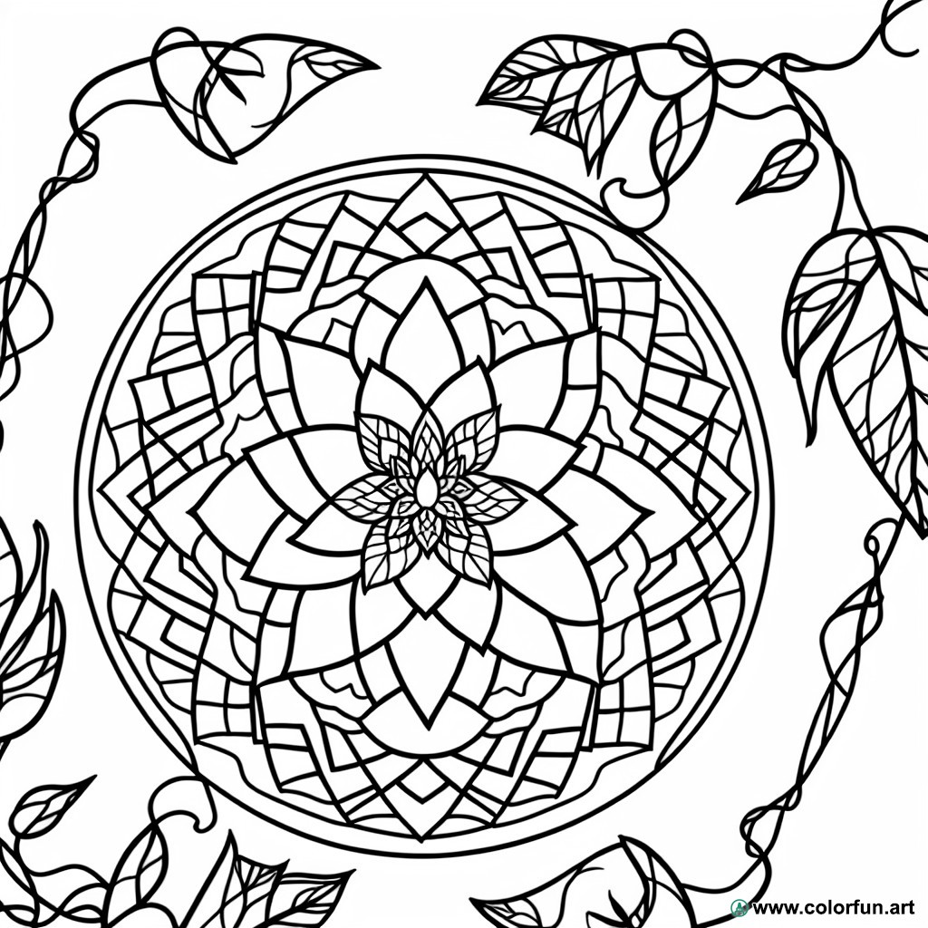 coloring page adult tattoo