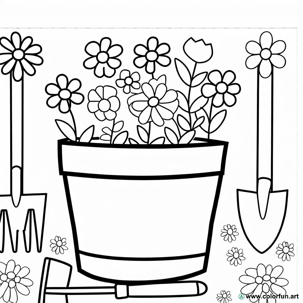 coloring page crafts